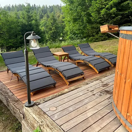 Kuca Za Odmor Cozy Bear Cabin, Sauna,jacuzzi,bazen Brestova Draga